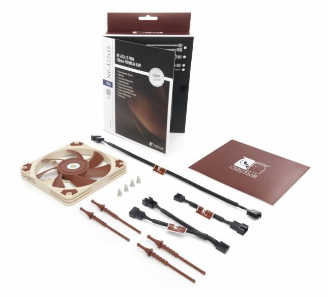 Кулер для корпуса Noctua NF-A12x15 PWM — для бизнеса и офиса Кулер для корпуса Noctua NF-A12x15 PWM — для бизнеса и офиса