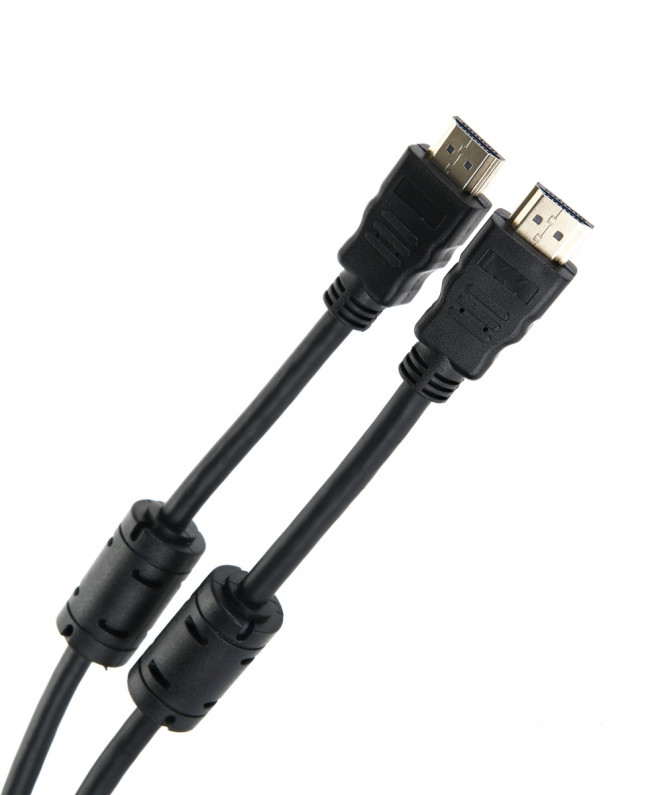Кабель HDMI-19M --- HDMI-19M ver 2.0+3D/Ethernet,2 фильтра 3m Telecom <TCG200F-3M> Telecom HDMI (m) - HDMI (m) 3м