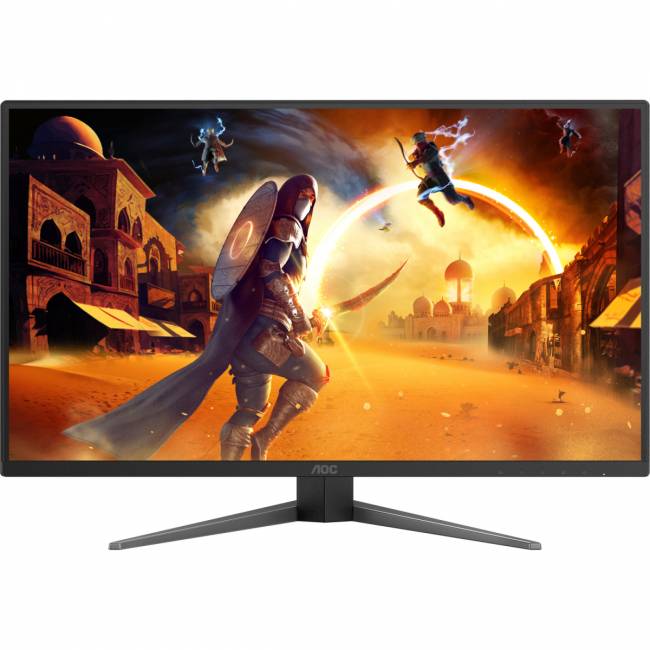 Монитор  AOC 25G4S 24,5 16:9 Fast IPS 1920x1080 310Hz 0,5ms 400cd 2xHDMI 1xDP HAS 130mm Internal Black&Red 100x100 AOC 25G4S — для бизнеса и офиса