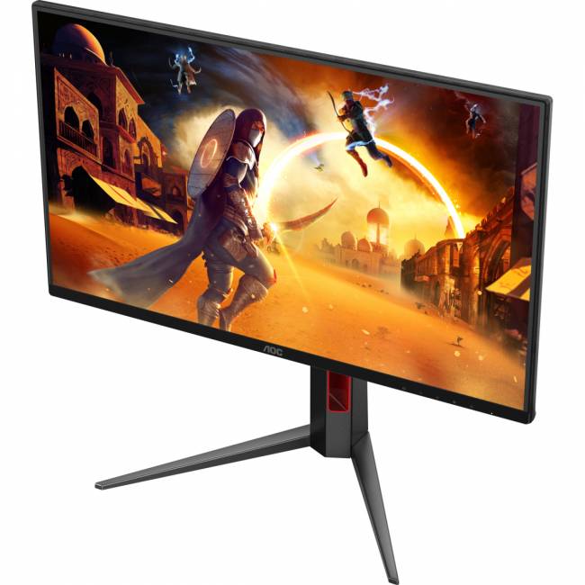 Монитор  AOC 25G4S 24,5 16:9 Fast IPS 1920x1080 310Hz 0,5ms 400cd 2xHDMI 1xDP HAS 130mm Internal Black&Red 100x100 AOC 25G4S — для бизнеса и офиса