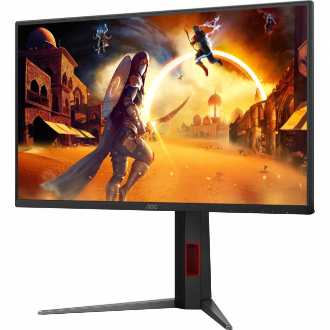 Монитор  AOC 25G4S 24,5 16:9 Fast IPS 1920x1080 310Hz 0,5ms 400cd 2xHDMI 1xDP HAS 130mm Internal Black&Red 100x100 AOC 25G4S — для бизнеса и офиса