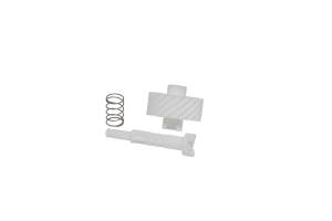 Ось шестерни + шестерня привода (3V2M202380+3V2M202420) +пружина Hi-Black Kyocera FS-1020/1025/1125 Ось шестерни + шестерня привода (3V2M202380+3V2M202420) +пружина Hi-Black Kyocera FS-1020/1025/1125