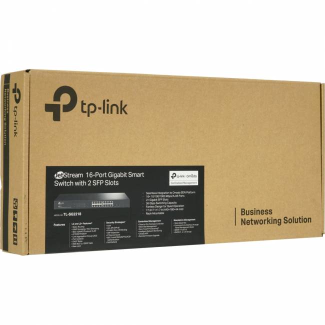 Коммутатор TP-Link SG2218P — для бизнеса и офиса Коммутатор TP-Link SG2218P — для бизнеса и офиса