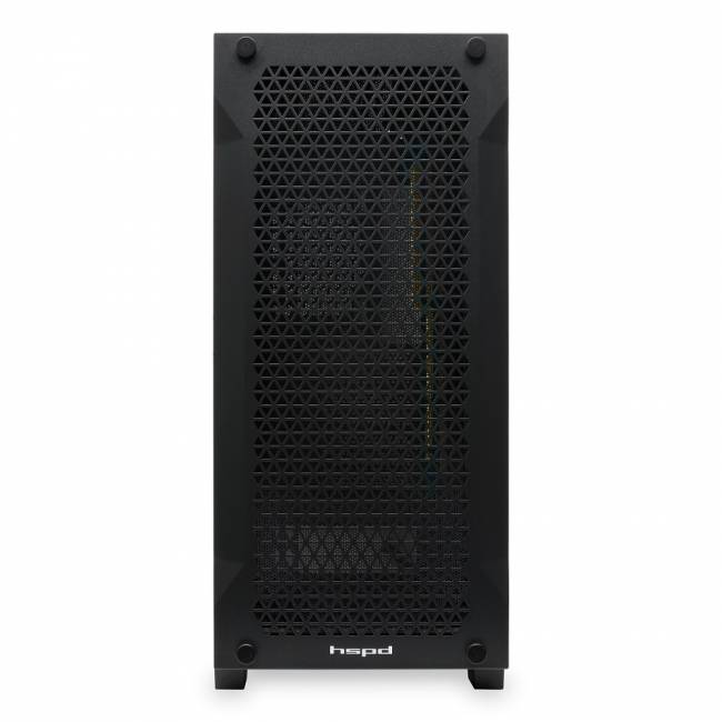 Корпус без блока питания HSPD M541-TGBK — для бизнеса и офиса