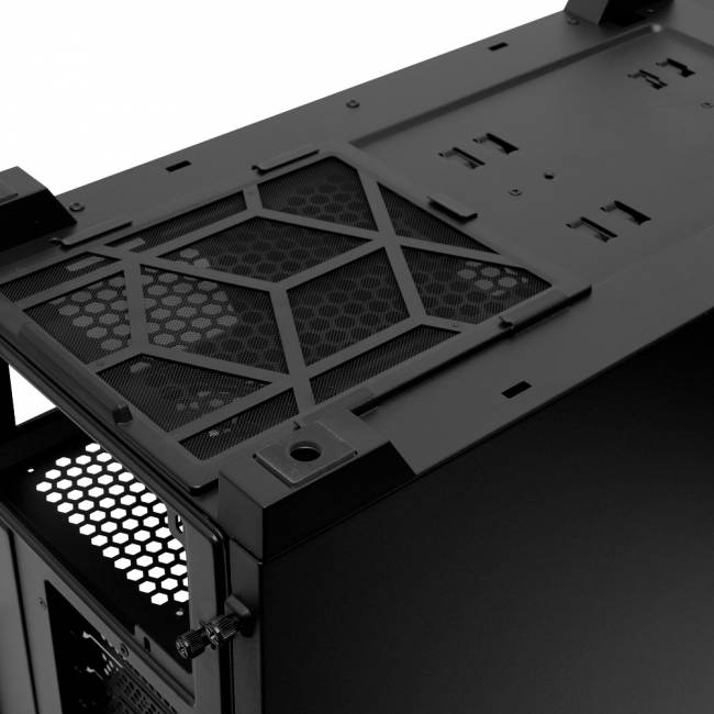 Корпус без блока питания HSPD M541-TGBK — для бизнеса и офиса