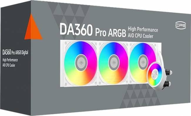 Система водяного охлаждения PcCooler DA360PRO-WHAWXX-GL — для бизнеса и офиса