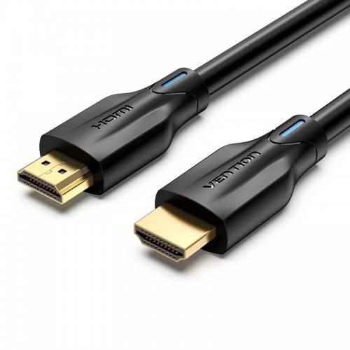 Кабель Vention HDMI Ultra High Speed v2.1 with Ethernet 19M/19M - 1м Vention AANBF — для бизнеса и офиса Кабель Vention HDMI Ultra High Speed v2.1 with Ethernet 19M/19M - 1м Vention AANBF — для бизнеса и офиса