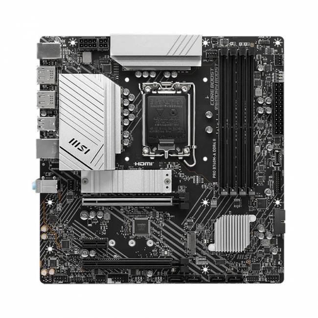 Материнская плата MSI PRO B760M-A DDR4 II — для бизнеса и офиса