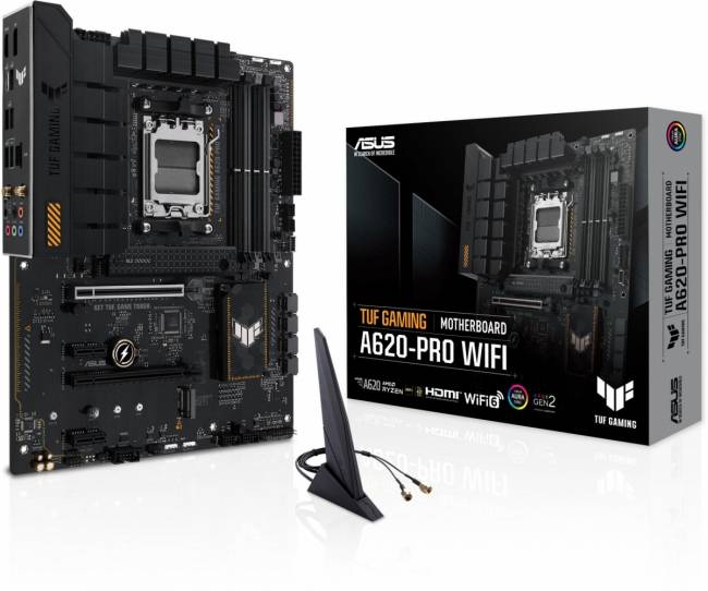Материнская плата ASUS TUF GAMING A620-PRO WIFI — для бизнеса и офиса