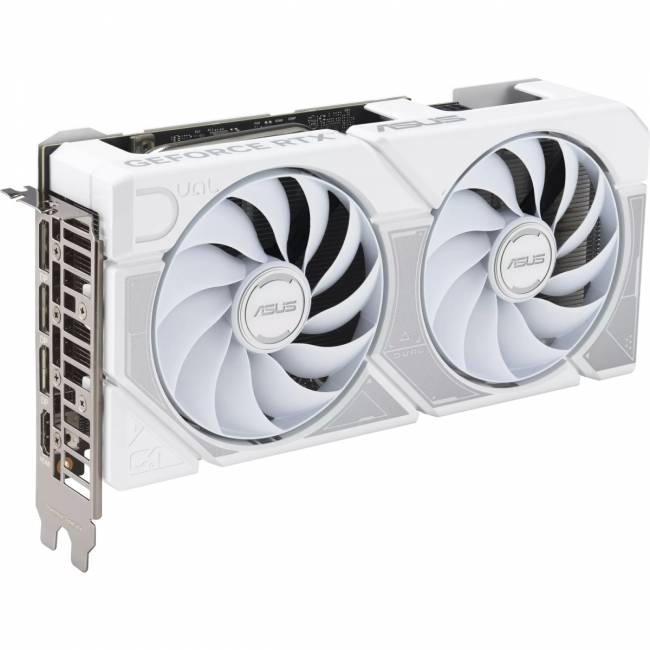 Видеокарта ASUS DUAL-RTX5060TI-O8G-WHITE (90YV0MP5-M0NA00) — для бизнеса и офиса Видеокарта ASUS DUAL-RTX5060TI-O8G-WHITE (90YV0MP5-M0NA00) — для бизнеса и офиса