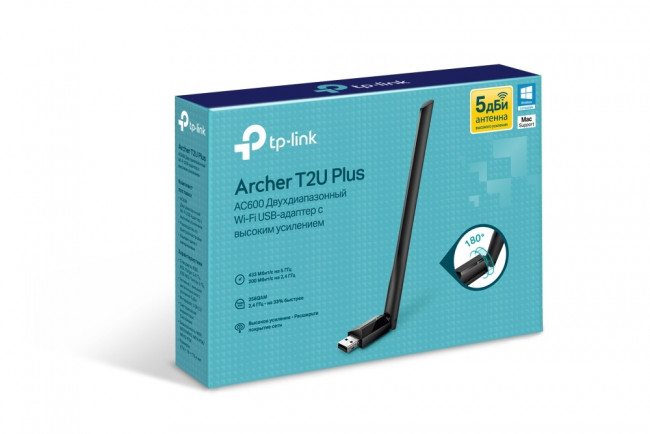 Адаптер Wi-Fi TP-Link Archer T2U Plus Адаптер Wi-Fi TP-Link Archer T2U Plus
