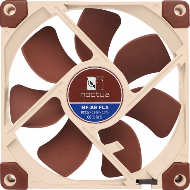 Кулер для корпуса Noctua NF-A9 FLX — для бизнеса и офиса Кулер для корпуса Noctua NF-A9 FLX — для бизнеса и офиса