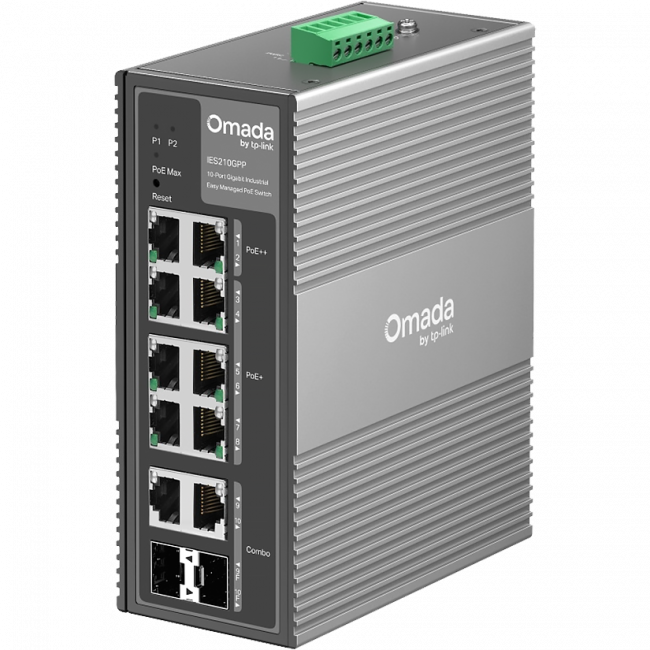 Коммутатор TP-Link IES210GPP — для бизнеса и офиса
