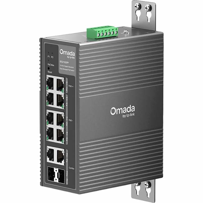 Коммутатор TP-Link IES210GPP — для бизнеса и офиса