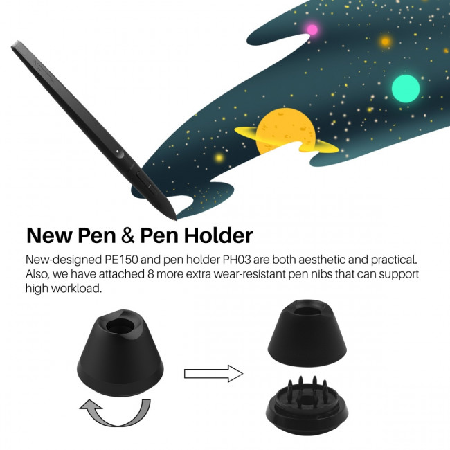 Графический планшет Huion WH1409 — для бизнеса и офиса Графический планшет Huion WH1409 — для бизнеса и офиса