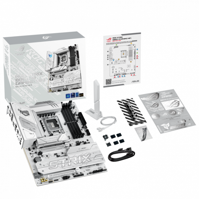 Материнская плата ASUS ROG STRIX B860-A GAMING WIFI (90MB1JI0-M0EAY0) — для бизнеса и офиса Материнская плата ASUS ROG STRIX B860-A GAMING WIFI (90MB1JI0-M0EAY0) — для бизнеса и офиса