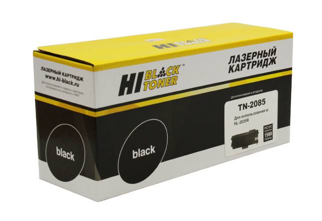 Тонер-картридж Hi-Black (HB-TN-2085) для Brother HL-2035R, 1,5K — для бизнеса и офиса