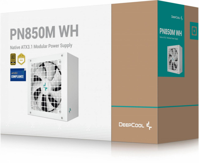 Блок питания Deepcool R-PN850M-FC08W-EU — для бизнеса и офиса