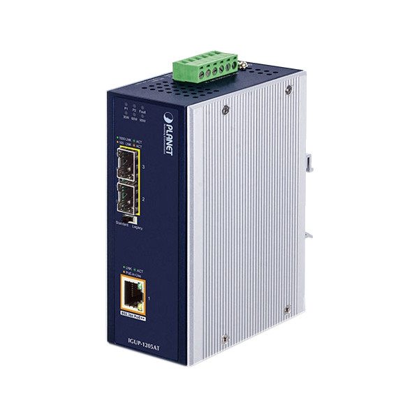 медиа конвертер PLANET IGUP-1205AT — для бизнеса и офиса