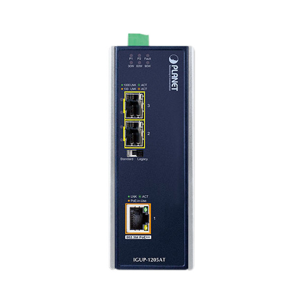 медиа конвертер PLANET IGUP-1205AT — для бизнеса и офиса