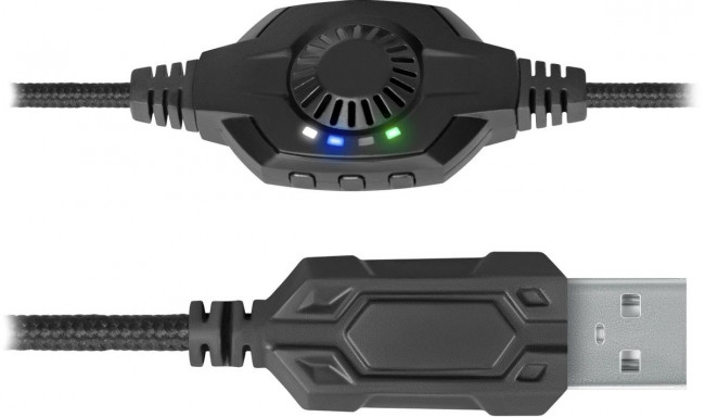 Defender Игровая гарнитура Galaxy Pro 7.1, RGB, провод 2.2 м Defender 64571 — для бизнеса и офиса