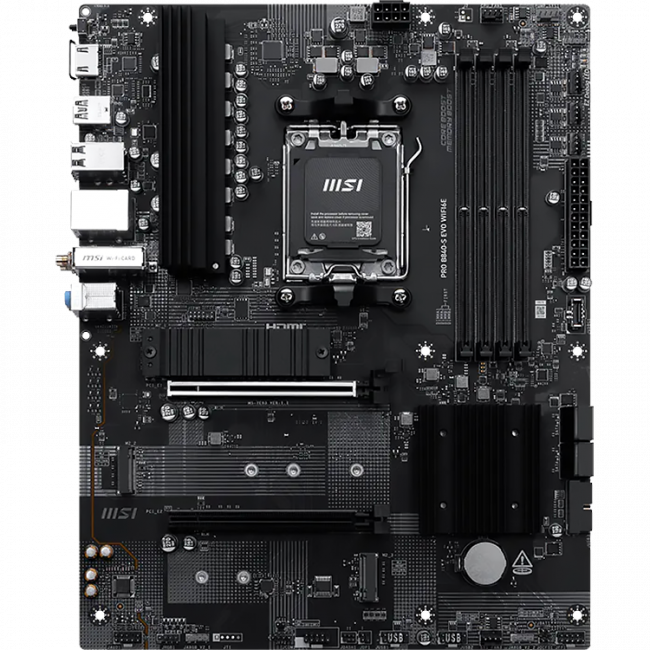 Материнская плата MSI PRO B840-S EVO WIFI6E — для бизнеса и офиса
