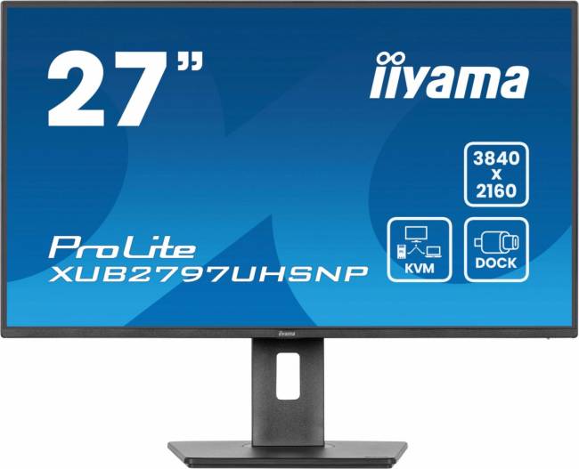 Монитор IIYAMA XUB2797UHSNP-B1 — для бизнеса и офиса Монитор IIYAMA XUB2797UHSNP-B1 — для бизнеса и офиса