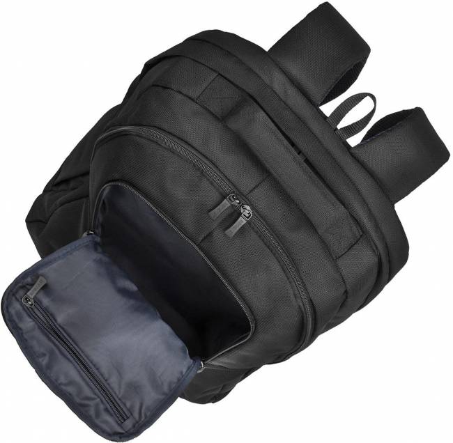 Рюкзак для ноутбука 17" Riva 8460 BLACK — для бизнеса и офиса Рюкзак для ноутбука 17" Riva 8460 BLACK — для бизнеса и офиса