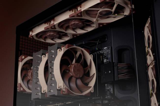 Кулер для корпуса Noctua NF-A12x25 G2 PWM — для бизнеса и офиса Кулер для корпуса Noctua NF-A12x25 G2 PWM — для бизнеса и офиса