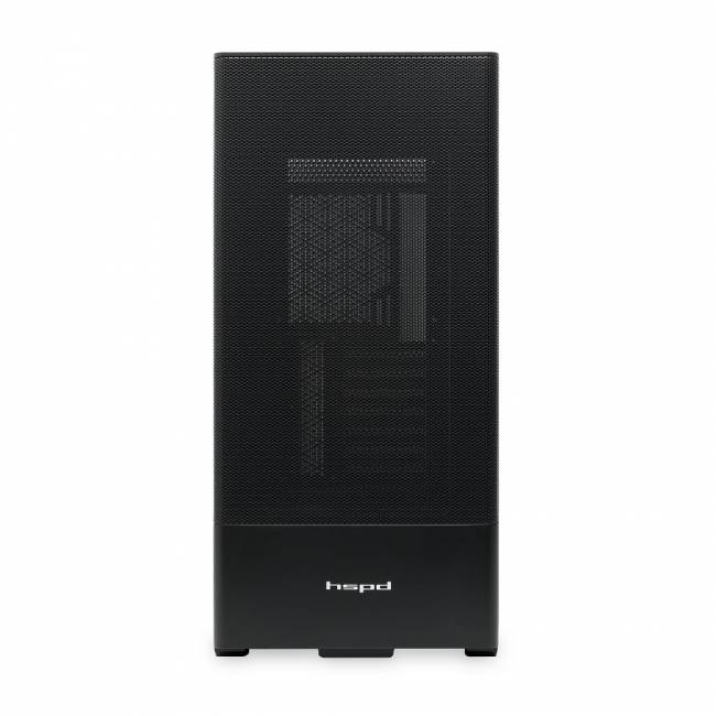 Корпус без блока питания HSPD M712-TGBK — для бизнеса и офиса