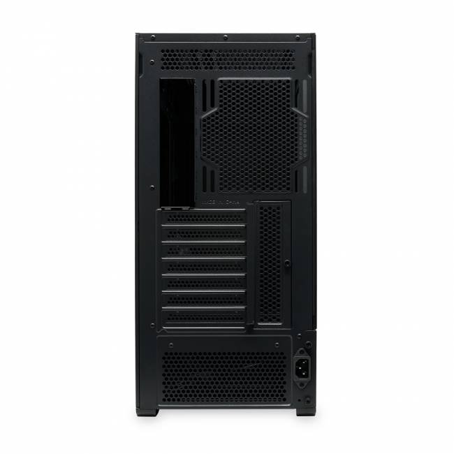 Корпус без блока питания HSPD M712-TGBK — для бизнеса и офиса