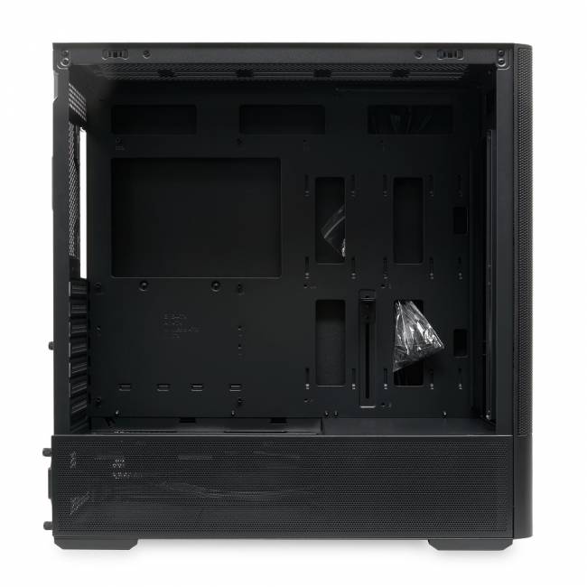 Корпус без блока питания HSPD M712-TGBK — для бизнеса и офиса