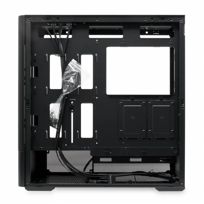 Корпус без блока питания HSPD M712-TGBK — для бизнеса и офиса