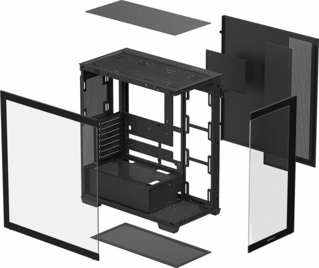 Корпус Deepcool R-CG580-BKNDA0-G-1 — для бизнеса и офиса