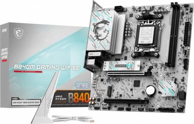 Материнская плата MSI B840M GAMING PLUS WIFI6E — для бизнеса и офиса