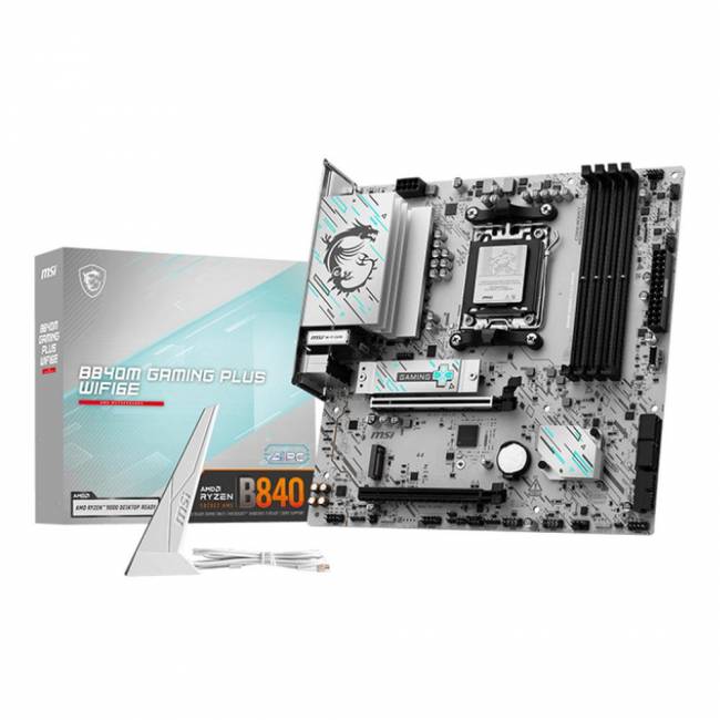 Материнская плата MSI B840M GAMING PLUS WIFI6E — для бизнеса и офиса