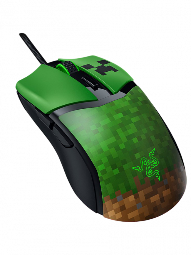 Игровая мышь Razer Cobra Gaming Mouse - Minecraft Ed. Razer RZ01-04650200-R3M1 — для бизнеса и офиса Игровая мышь Razer Cobra Gaming Mouse - Minecraft Ed. Razer RZ01-04650200-R3M1 — для бизнеса и офиса