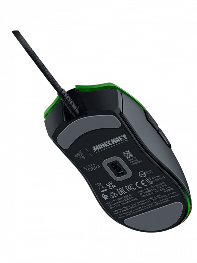 Игровая мышь Razer Cobra Gaming Mouse - Minecraft Ed. Razer RZ01-04650200-R3M1 — для бизнеса и офиса Игровая мышь Razer Cobra Gaming Mouse - Minecraft Ed. Razer RZ01-04650200-R3M1 — для бизнеса и офиса