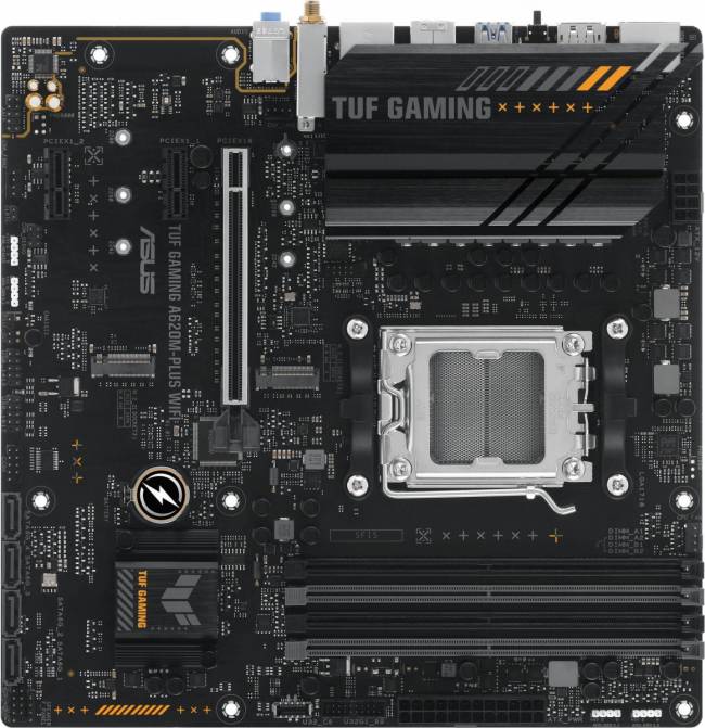 Материнская плата ASUS TUF GAMING A620M-PLUS WIFI — для бизнеса и офиса