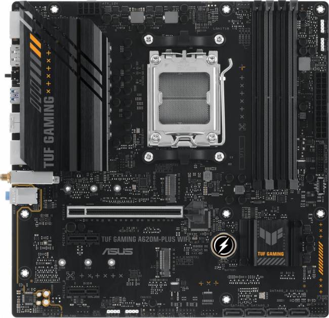 Материнская плата ASUS TUF GAMING A620M-PLUS WIFI — для бизнеса и офиса