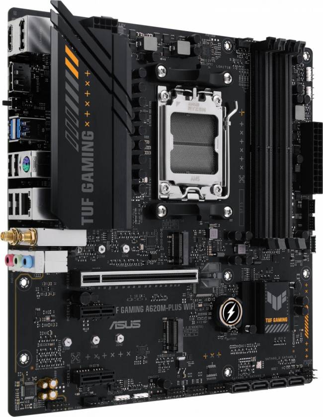 Материнская плата ASUS TUF GAMING A620M-PLUS WIFI — для бизнеса и офиса
