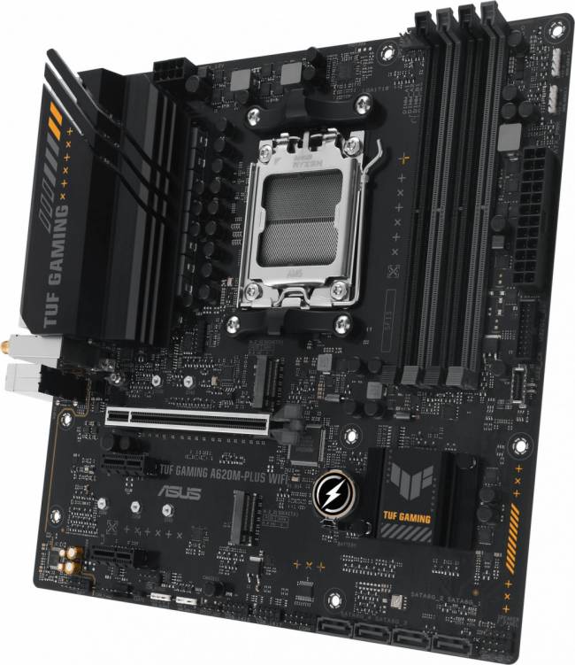 Материнская плата ASUS TUF GAMING A620M-PLUS WIFI — для бизнеса и офиса