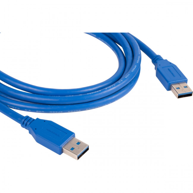 Кабель USB-A 3.0 вилка-вилка, 0,9 м Kramer C-USB3/AA-3 — для бизнеса и офиса