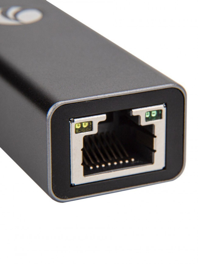 Кабель-переходник USB 3.0 (Am) --> LAN RJ-45 Ethernet 1000 Mbps, Aluminum Shell, VCOM <DU312M> VCOM USB 3.0 - RJ-45 Ethernet Кабель-переходник USB 3.0 (Am) --> LAN RJ-45 Ethernet 1000 Mbps, Aluminum Shell, VCOM <DU312M> VCOM USB 3.0 - RJ-45 Ethernet
