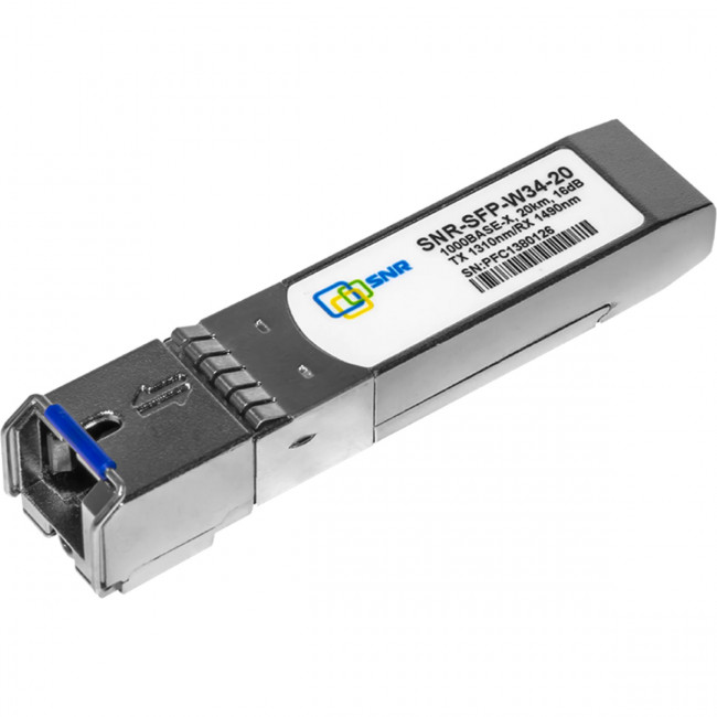 Модуль SNR SNR-SFP-W34-20 — для бизнеса и офиса Модуль SNR SNR-SFP-W34-20 — для бизнеса и офиса