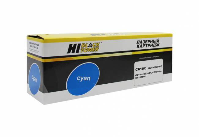 Тонер-картридж Hi-Black (HB-44315323/44315307) для OKI C610, C, 6K — для бизнеса и офиса