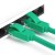 Greenconnect Патч-корд прямой, малодымный LSZH 5.0m UTP кат.6, зеленый, 24 AWG, литой, ethernet high speed, RJ45, T568B, GCR-50730 Greenconnect RJ45(m) - RJ45(m) Cat. 6 U/UTP LSZH 5м зелёный