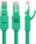 Greenconnect Патч-корд прямой, малодымный LSZH 5.0m UTP кат.6, зеленый, 24 AWG, литой, ethernet high speed, RJ45, T568B, GCR-50730 Greenconnect RJ45(m) - RJ45(m) Cat. 6 U/UTP LSZH 5м зелёный