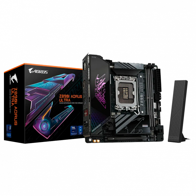 Материнская плата GIGABYTE Z890I AORUS ULTRA — для бизнеса и офиса