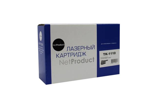 Тонер-картридж NetProduct (N-TK-1110) для Kyocera FS-1040/1020MFP/1120MFP, 2,5K — для бизнеса и офиса